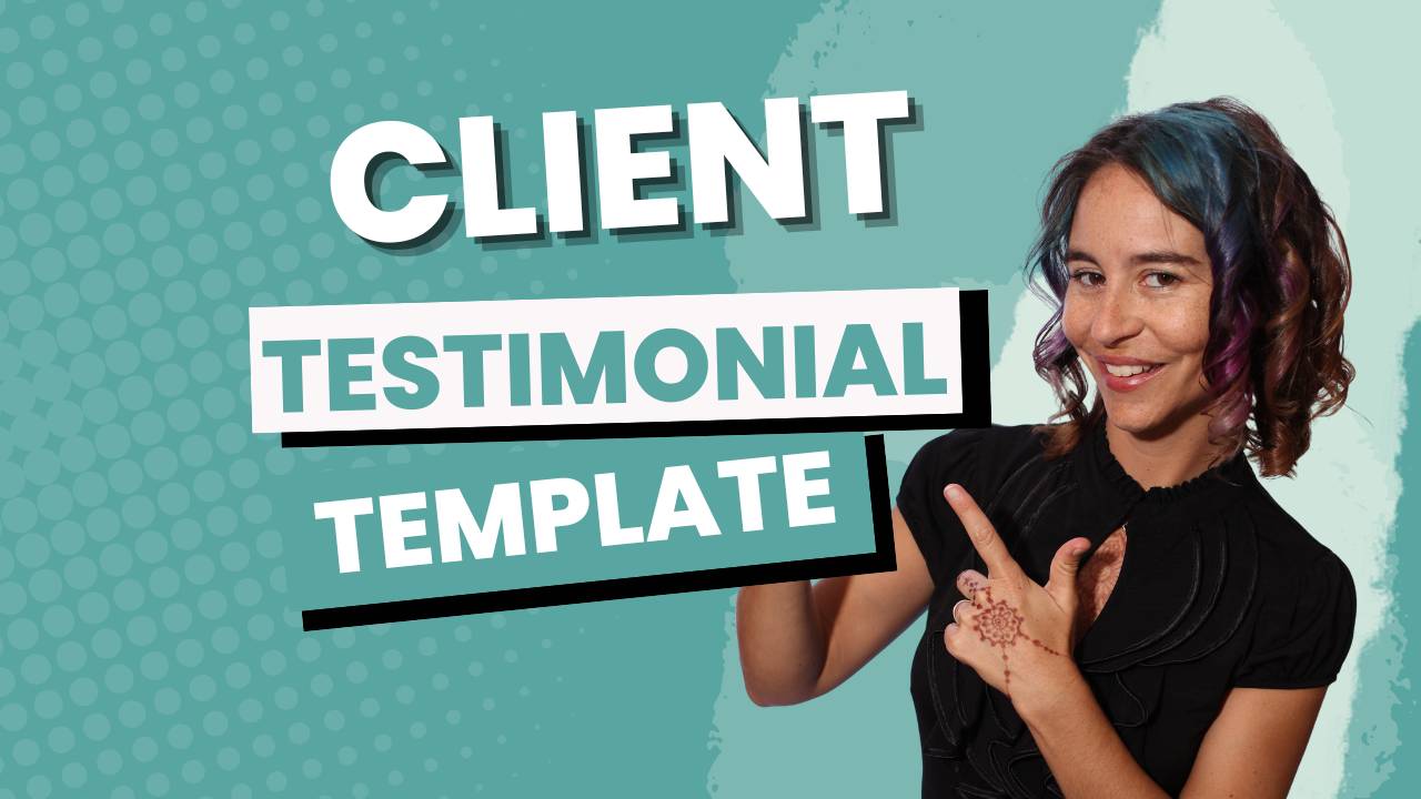 CLIENT TESTIMONIAL TEMPLATE